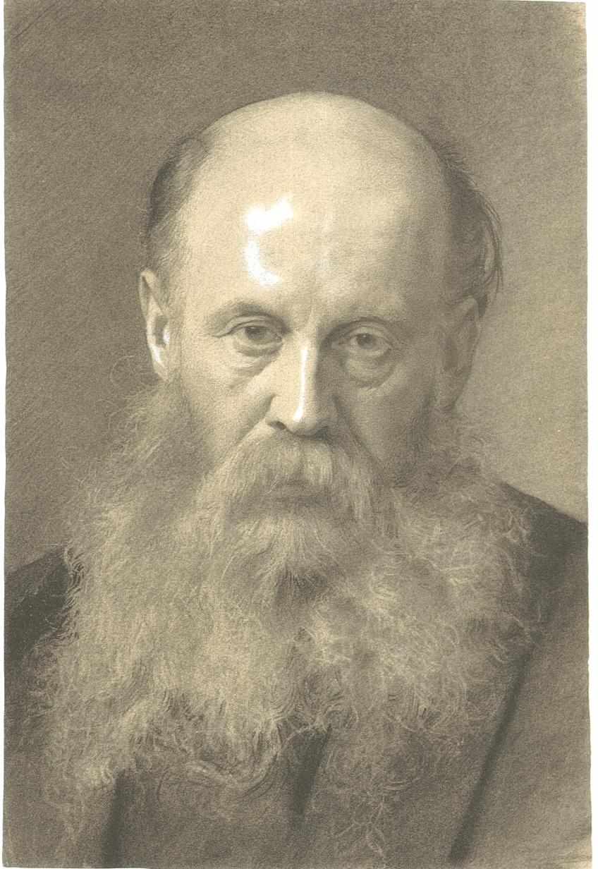 Gustav Klimt - Portrait of a man with beard 1879